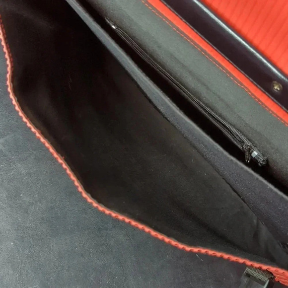 Vintage 1980s Chippendales Waterproof Satchel Unisex Shoulder Bag - Picture 5 of 12